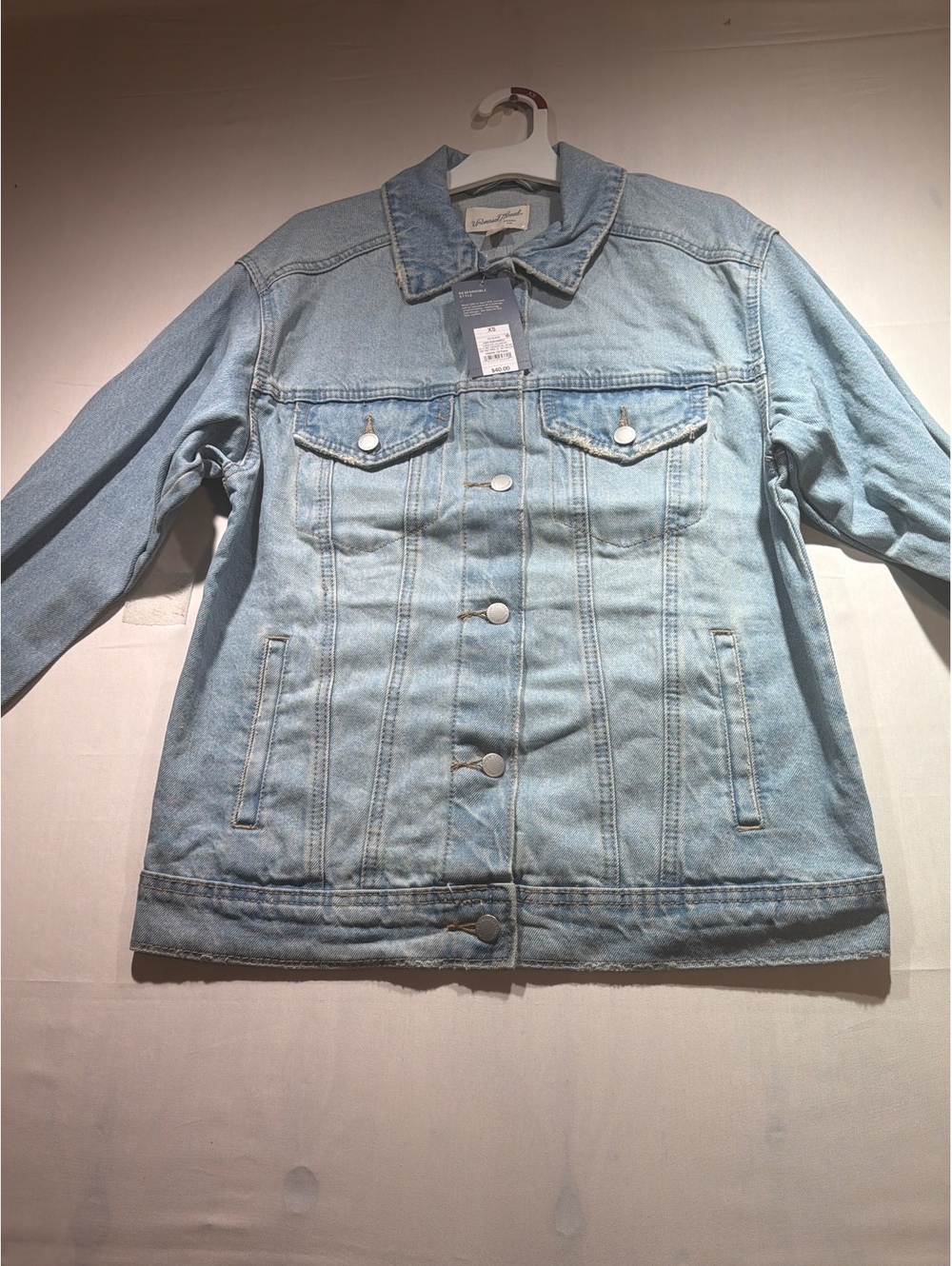 Universal Thread Light Wash Denim Jacket XS